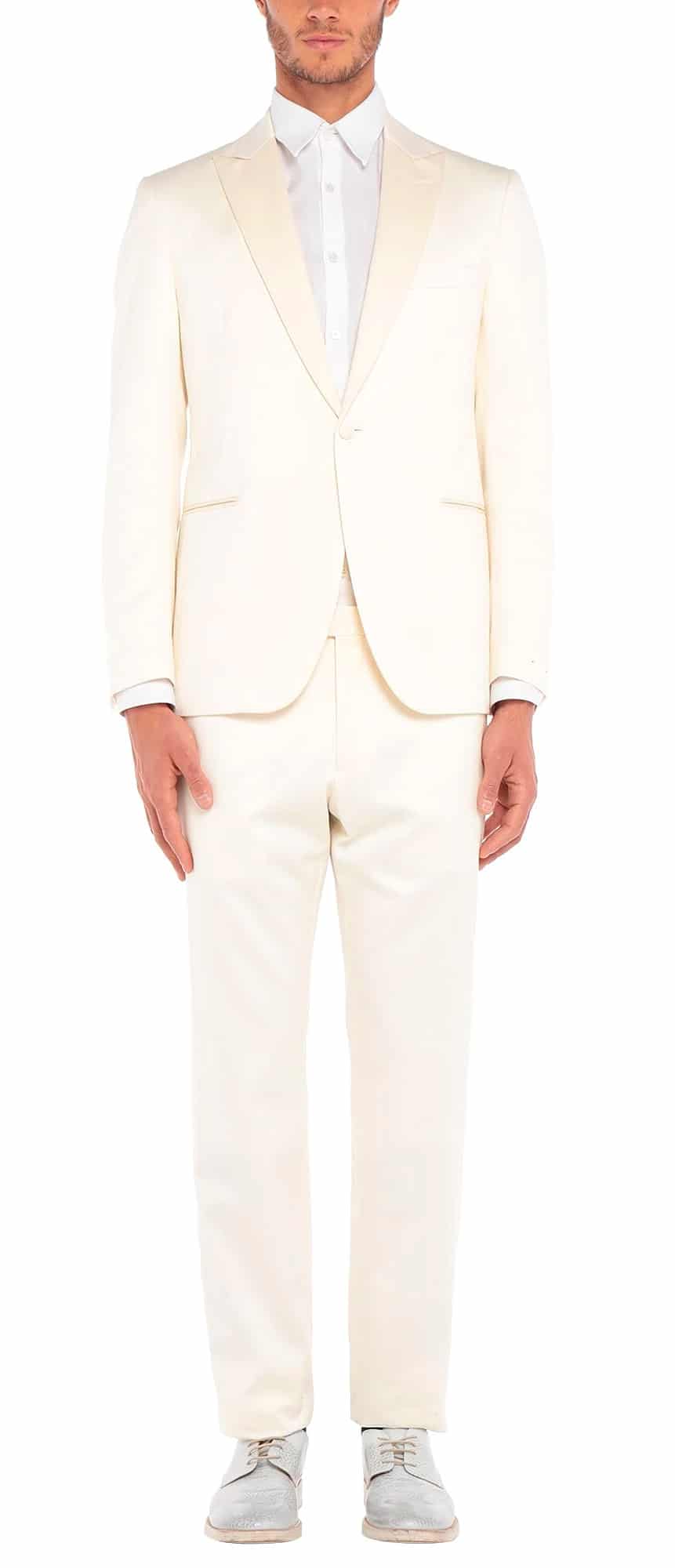 Lardini Cotton Silk Tuxedo Suit