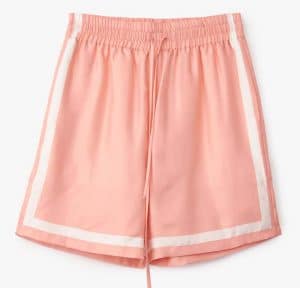 Casablanca Silk Tennis Shorts