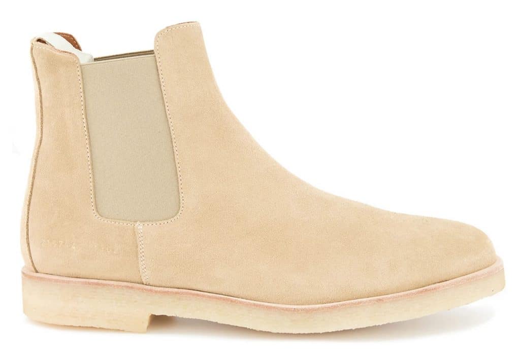 Common Projects Chelsea Boots Beige