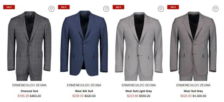 Ermenegildo Zegna Suits