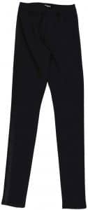Balmain Black Wool Side Stripe Pants