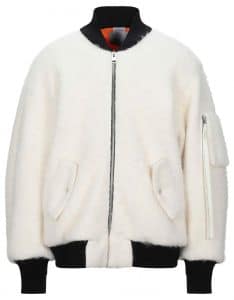 Laneus Alpaca Bomber Jacket