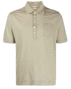 Massimo Alba Cotton Linen Fidicudi Polo Shirt