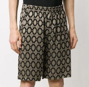 Needles Japan Cupro Print Shorts