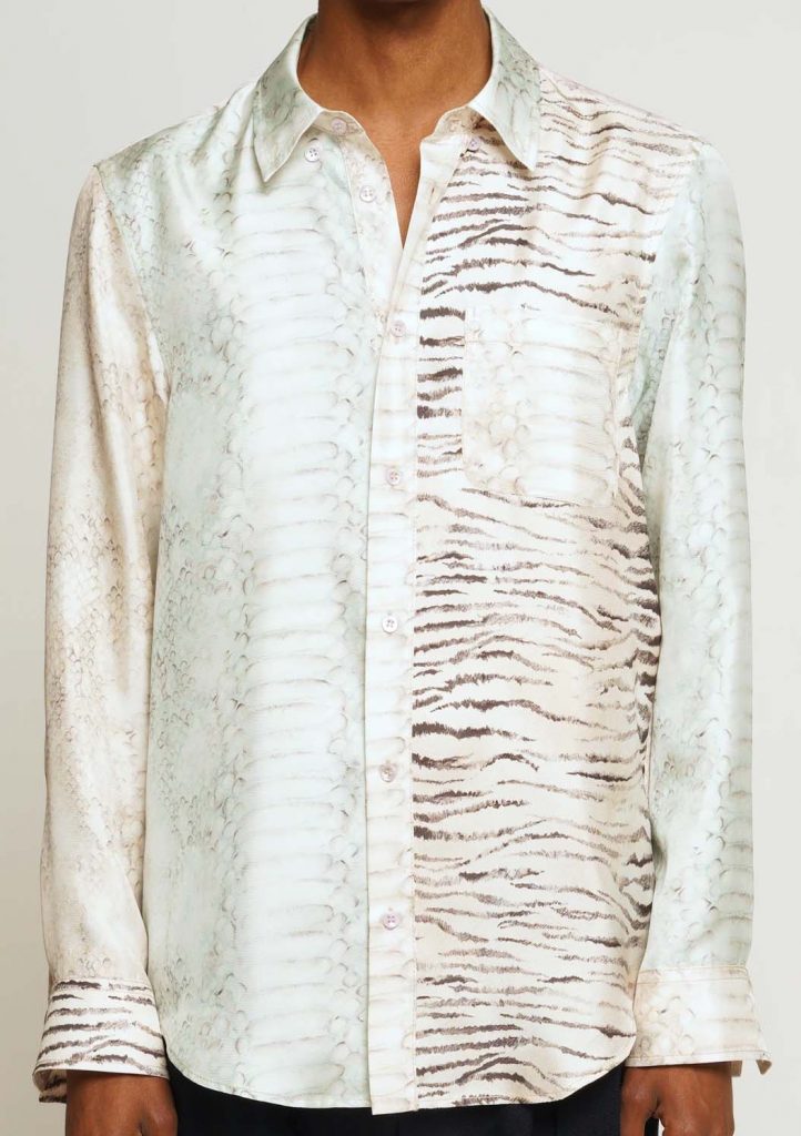 Sies Marjan Sander Printed Silk Shirt