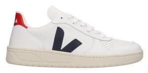 Veja V-10 Sneakers White Red Navy