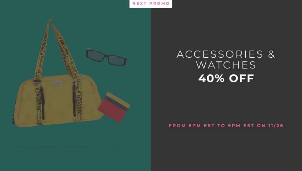 Yoox Black Friday Accessories