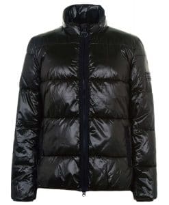 Barbour International Act Quilted Puffer Jacket Black