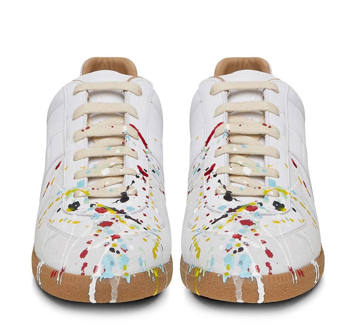 Maison Martin Margiela Paint Splatter Gat Sneakers