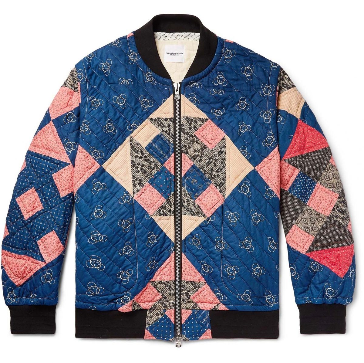 TAKAHIRO MIYASHITA THESOLOIST patchwork quilted jacket